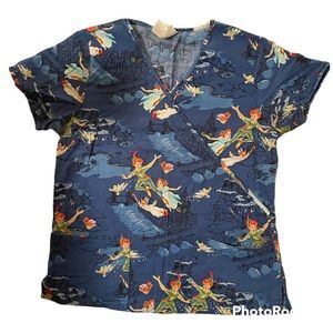 Disney Peter Pan Scrubs